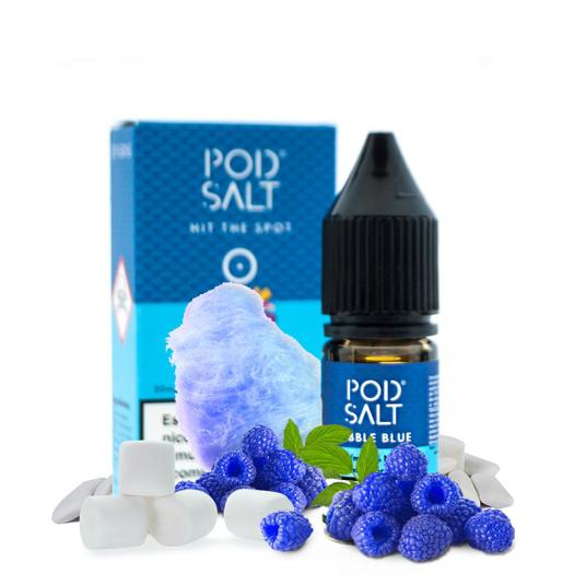 BUBBLE BLUE POD SALT 10 ml Líquido con SALES DE NICOTINA