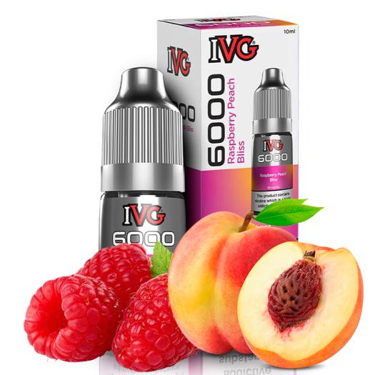 IVG 6000 Salts RASPBERRY PEACH BLISS Líquidos Líquidos sais de