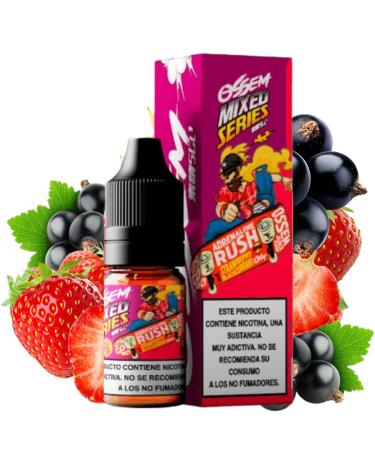 Adrenaline Rush Strawberry Blackcurrant 10ml Ossem Salts 20mg