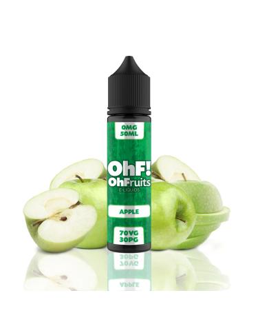 Apple 50ml + Nicokits gratis - OhFruits E-Liquids