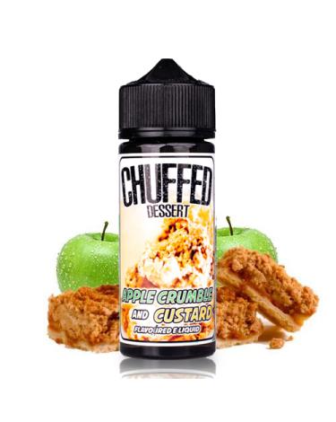 Apple Crumble and Custard By Chuffed Sweets 100ml + Nicokits Gratis