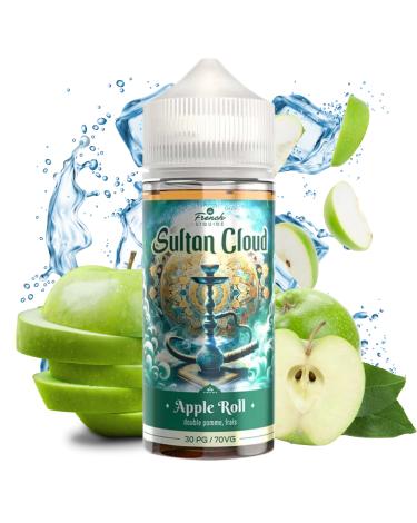 Apple Roll 100ml + Nicokits - Sultan Cloud