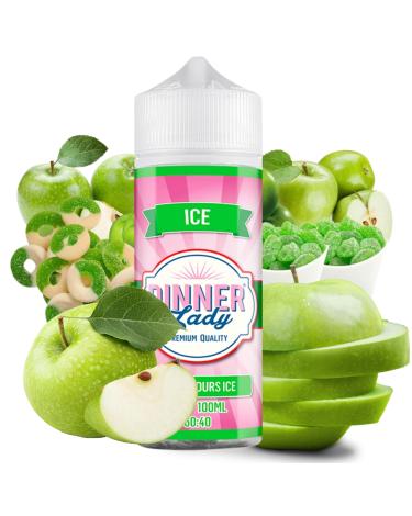 Apple Sours Ice Dinner Lady 100ml + Nicokits