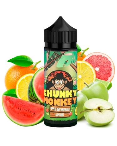 Apple Watermelon Citrus 100ml + Nicokits - Chunky Monkey