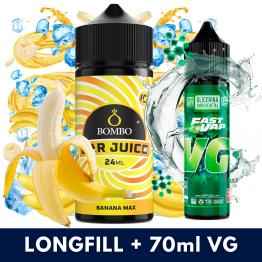 Aroma Banana Max 24ml (Longfill) - Bombo Bar Juice + VG FAST 70ML