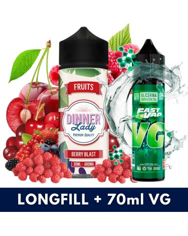 Aroma Berry Blast 30ml (Longfill) Dinner Lady + VG FAST 70ML