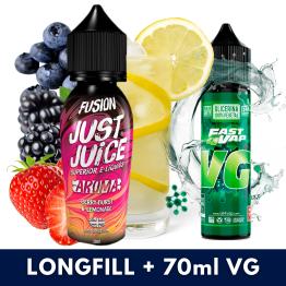 Aroma Berry Burst and Lemonade Just Juice 20ml (Longfill) + VG FAST 70ML