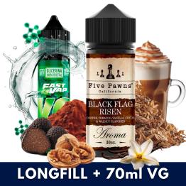 Aroma Black Flag Risen 30ml (Longfill) Five Pawns + VG FAST 70ML