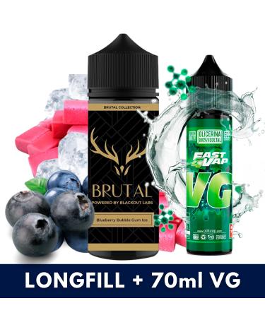 Aroma Blueberry Bubblegum Ice 24ml/120 (Longfill) Blackout + VG FAST 70ML