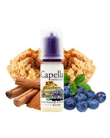 Aroma CAPELLA Flavors Blueberry Cinnamon Crumble 10ml ▷