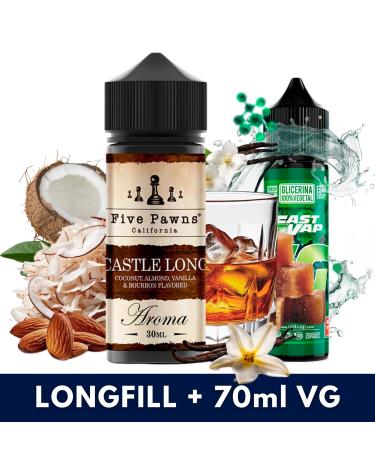 Aroma Castle Long 30ml (Longfill) Five Pawns + VG FAST 70ML