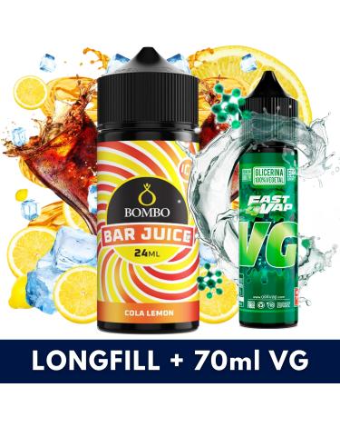 Aroma Cola Lemon Ice 24ml (Longfill) - Bombo Bar Juice + VG FAST 70ML