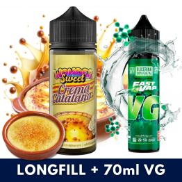 Aroma Crema Catalana 30ml/120 (Longfill) Vapemoniadas + VG FAST 70ML