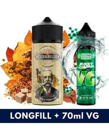 Aroma Cubarillo 10ml (Longfill) Bold Tobacco + VG FAST 70ML