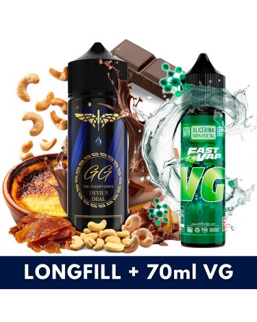 Aroma DEVIL´S DEAL 36ml/120 (Longfill) Golden Greek + VG FAST 70ML