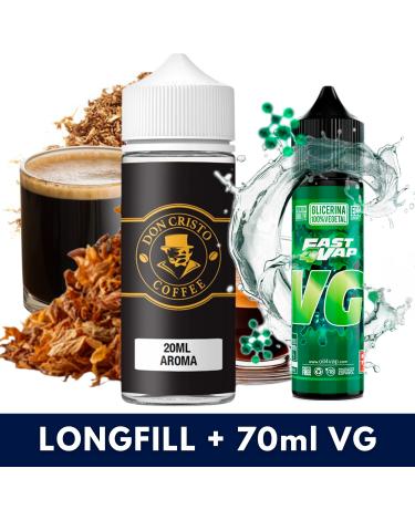 Aroma Don Cristo Coffee 20ml (Longfill) + VG FAST 70ML