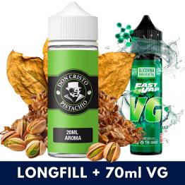 Aroma Don Cristo Pistacho 20ml (Longfill) + VG FAST 70ML