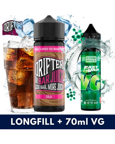 Aroma Drifter Bar Cola 24ml (Longfill) + VG FAST 70ML