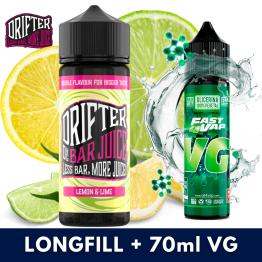 Aroma Drifter Bar Lemon Lime 24ml (Longfill) + VG FAST 70ML