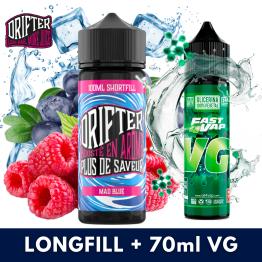 Aroma Drifter Bar Mad Blue 24ml (Longfill) + VG FAST 70ML