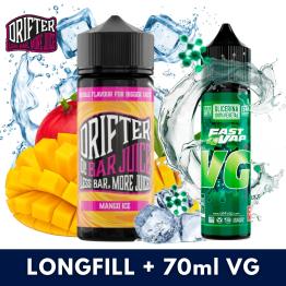 Aroma Drifter Bar Mango Ice 24ml (Longfill) + VG FAST 70ML