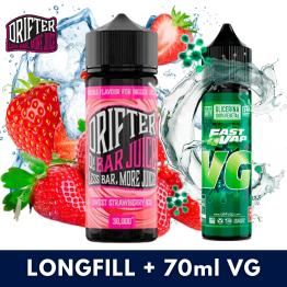 Aroma Drifter Bar Strawberry Ice 24ml (Longfill) + VG FAST 70ML