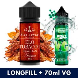 Aroma Elo Tobacco 30ml (Longfill) Five Pawns + VG FAST 70ML