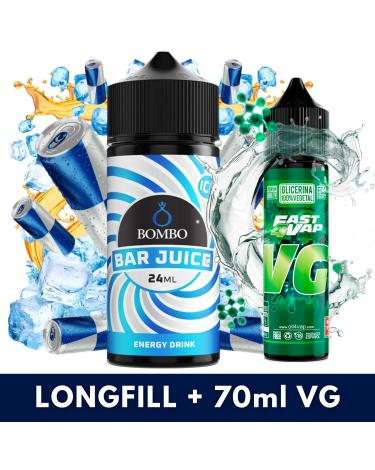 Aroma Energy Drink Ice 24ml (Longfill) - Bombo Bar Juice + VG FAST 70ML