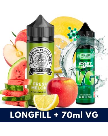 Aroma Fresh Melons 10ml (Longfill) Dexter's Juice + VG FAST 70ML