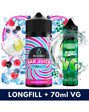 Aroma Gin & Berries Ice 24ml (Longfill) - Bombo Bar Juice + VG FAST 70ML