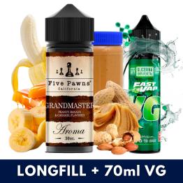 Aroma Grandmaster 30ml (Longfill) Five Pawns + VG FAST 70ML