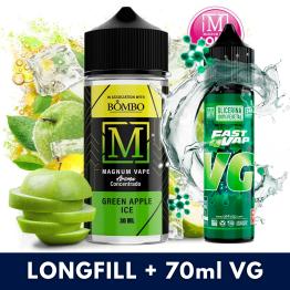 Aroma Green Apple Ice 30ml/120 (Longfill) Magnum Vape + VG FAST 70ML