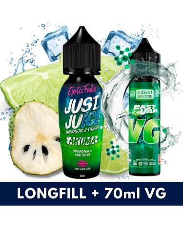 Aroma Guanaba Lime Ice Just Juice 20ml (Longfill) + VG FAST 70ML