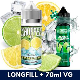 Aroma Ice Frozen Lemon and Lime 24ml (Longfill) - Chuffed + VG FAST 70ML