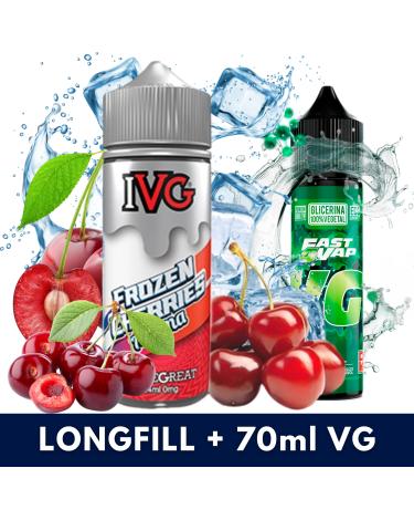 Aroma IVG Frozen Cherries 24ml (Longfill) + VG FAST 70ML