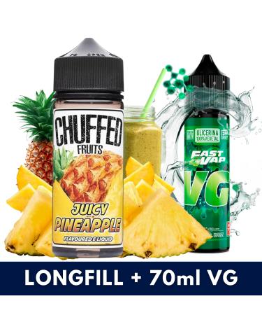 Aroma Juicy Pineapple 24ml (Longfill) - Chuffed + VG FAST 70ML