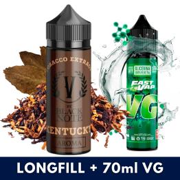 Aroma Kentucky 10ml (Longfill) V by Black Note + VG FAST 70ML