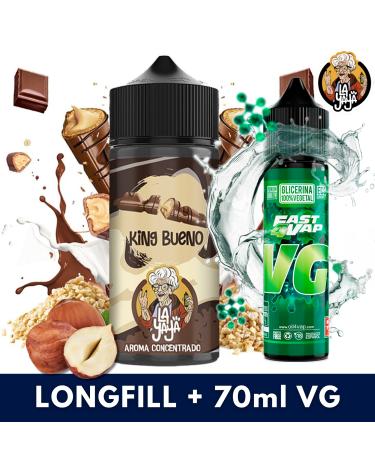 Aroma King Bueno 30ml/120 (Longfill) La Yaya + VG FAST 70ML