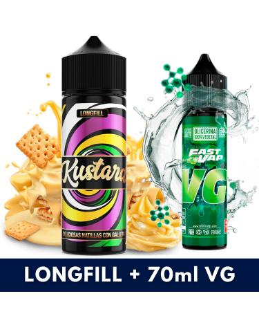 Aroma Kustard 30ml/120 (Longfill) Kustard + VG FAST 70ML