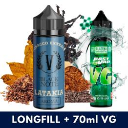 Aroma Latakia 10ml (Longfill) V by Black Note + VG FAST 70ML