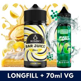 Aroma Lemon Tart 24ml (Longfill) - Bombo Bar Juice + VG FAST 70ML