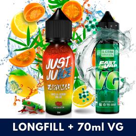 Aroma Lulo and Citrus Just Juice 20ml (Longfill) + VG FAST 70ML