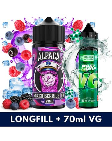 Aroma Mixed Berries Ice 24ml (Longfill) Alpaca + VG FAST 70ML