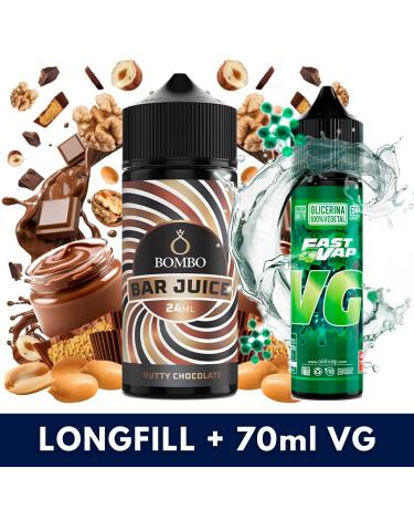 Aroma Nutty Chocolate 24ml (Longfill) - Bombo Bar Juice + VG FAST 70ML