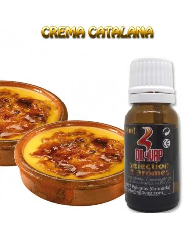 Aroma Oil4Vap CREME CATALÃO 10ML - Aroma Oil4Vap