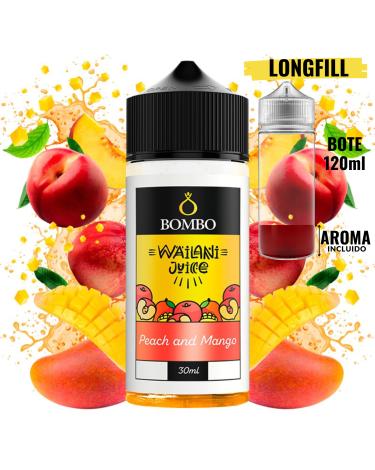 Aroma Peach and Mango 30ml (Longfill) - Wailani Juice by Bombo