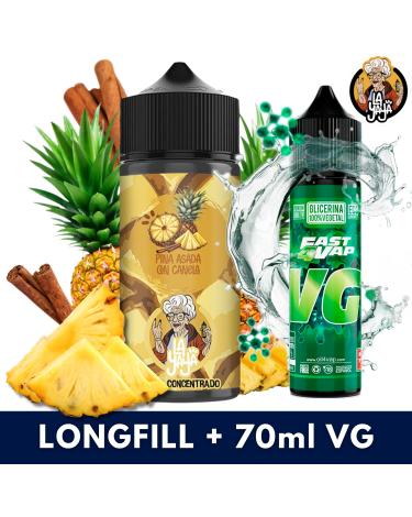 Aroma Piña Asada con Canela 30ml/120 (Longfill) La Yaya + VG FAST 70ML