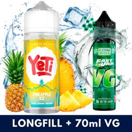 Aroma Pineapple Ice 10ml/120 (Longfill) Yeti + VG FAST 70ML