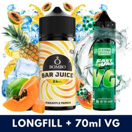 Aroma Pineapple Papaya Ice 24ml (Longfill) - Bombo Bar Juice + VG FAST 70ML