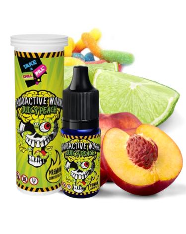 Aroma Radioactive Worms Juicy Peach 10ml - Chill Pill